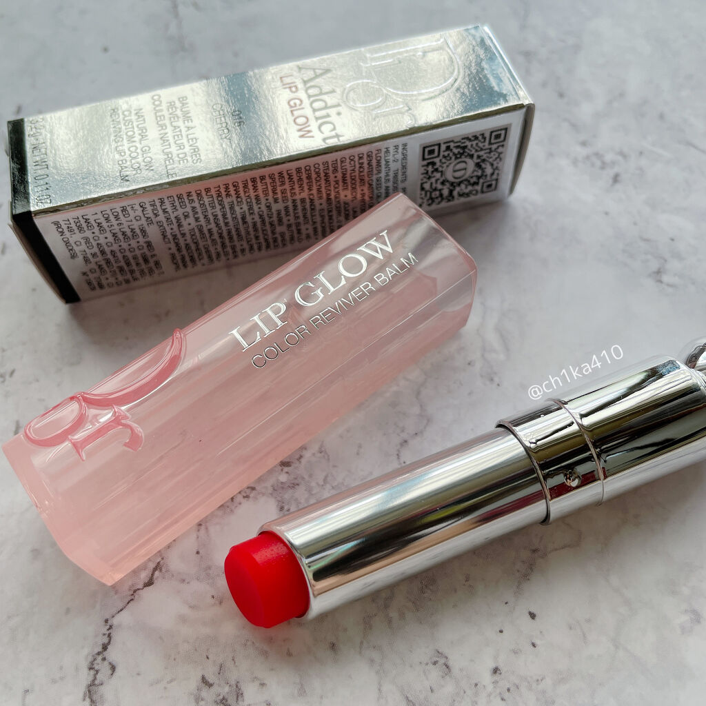 ディオール アディクト リップ グロウ 015 チェリー /Dior/リップバームを使ったクチコミ（2枚目）