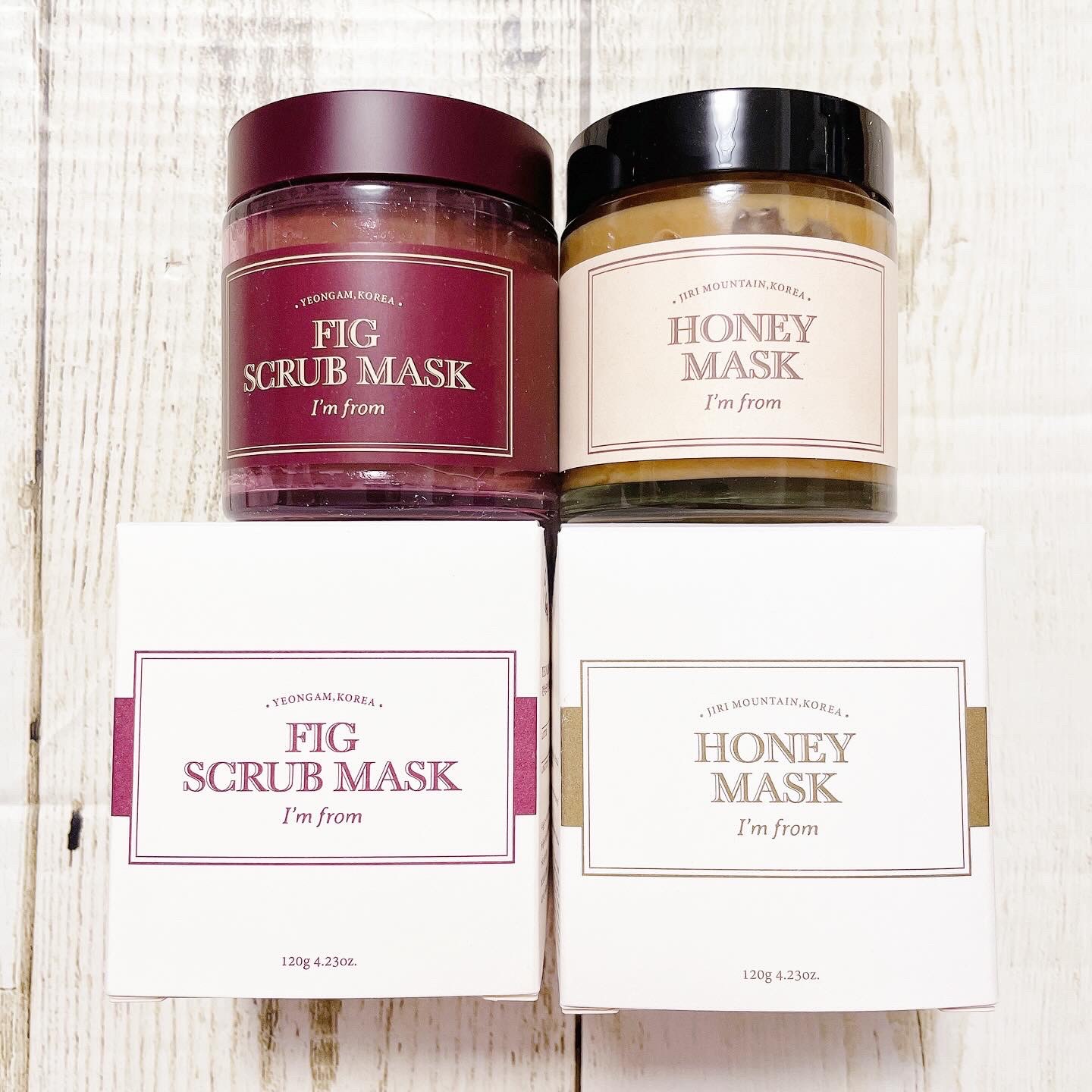 ハニーマスク/I'm from/洗い流すパック・マスクを使ったクチコミ（1枚目）