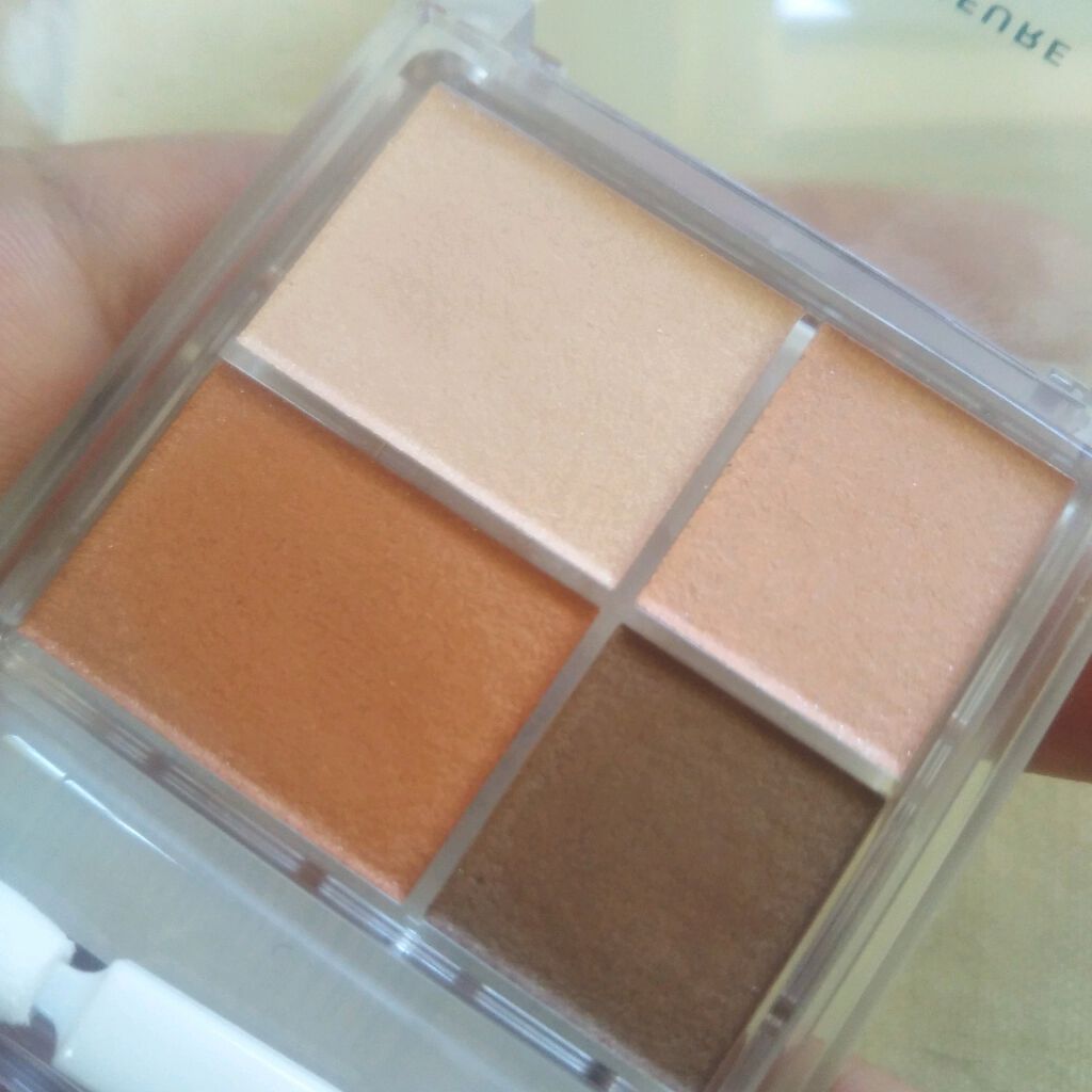 グラデーション アイシャドウ/ちふれ/アイシャドウパレットを使ったクチコミ(2枚目)