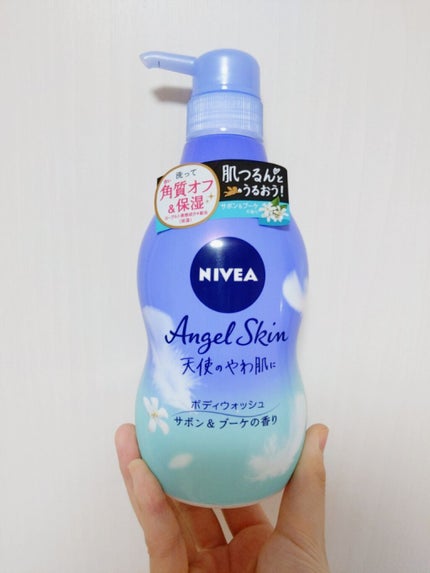 エンジェルスキン ボディウォッシュ サボン&ブーケの香り/ニベア/ボディソープを使ったクチコミ(1枚目)