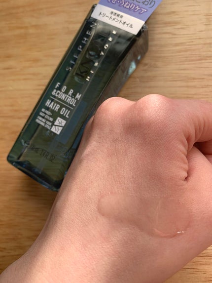 モイスチュアコントロール ヘアオイル W/スティーブンノル ニューヨーク/ヘアオイルを使ったクチコミ(2枚目)