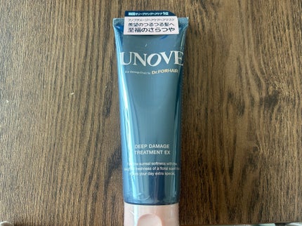 ディープダメージトリートメントEX/UNOVE/洗い流すヘアトリートメントを使ったクチコミ(1枚目)