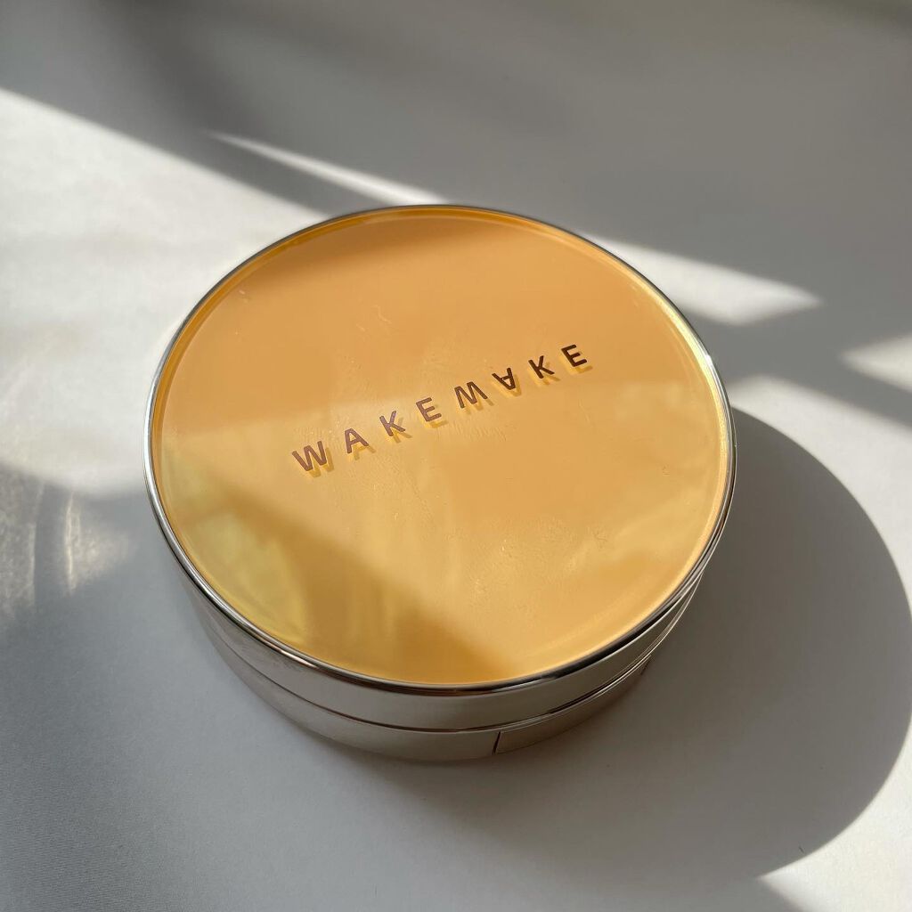 ビタミン ウォータリー トック グロウ クッション/wakemake/クッションファンデーションを使ったクチコミ（2枚目）