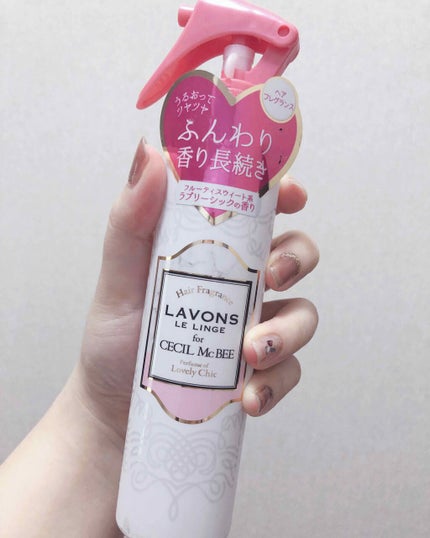 ラボン for CECIL MACBEE セシルマクビー ヘアフレグランスミスト ラブリーシック/ラボン/ヘアミストを使ったクチコミ(1枚目)