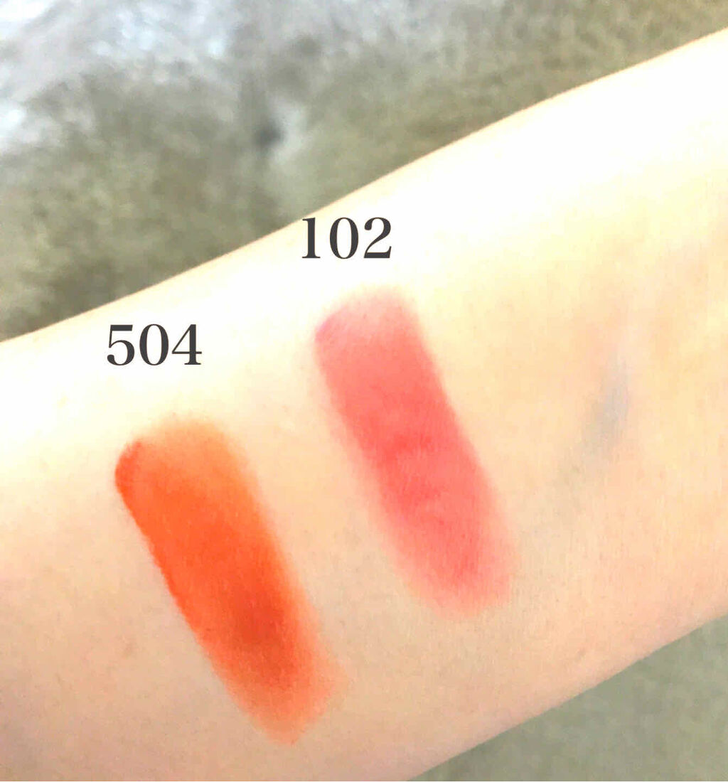 ラスティング リップカラーN/CEZANNE/口紅を使ったクチコミ（2枚目）