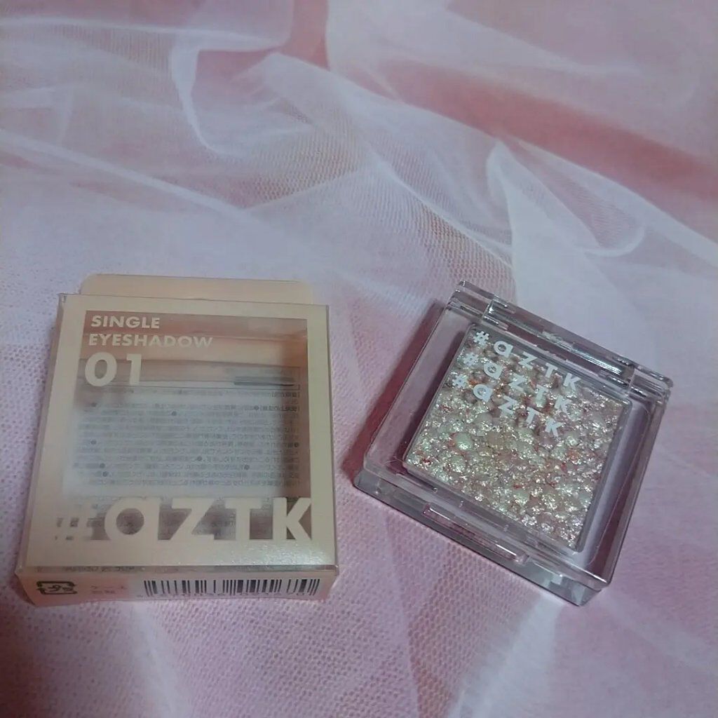 シングルアイシャドウ/aZTK/単色アイシャドウを使ったクチコミ（1枚目）