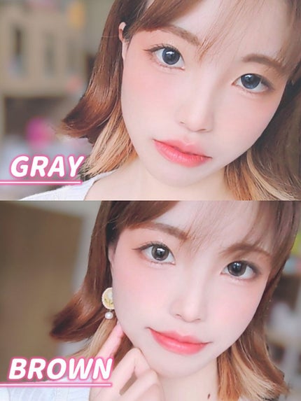 BUBBLING/otr/カラーコンタクトレンズを使ったクチコミ(6枚目)