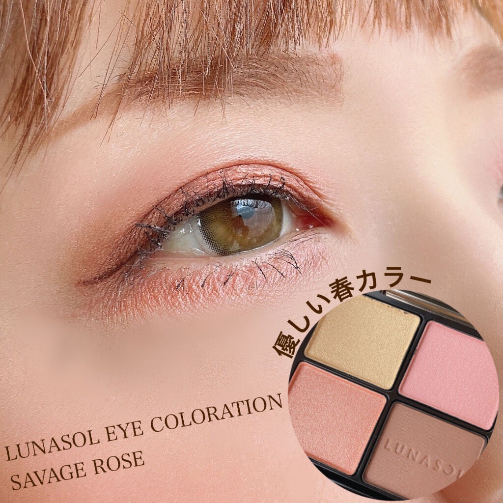 アイカラーレーション/LUNASOL/アイシャドウパレットを使ったクチコミ(1枚目)