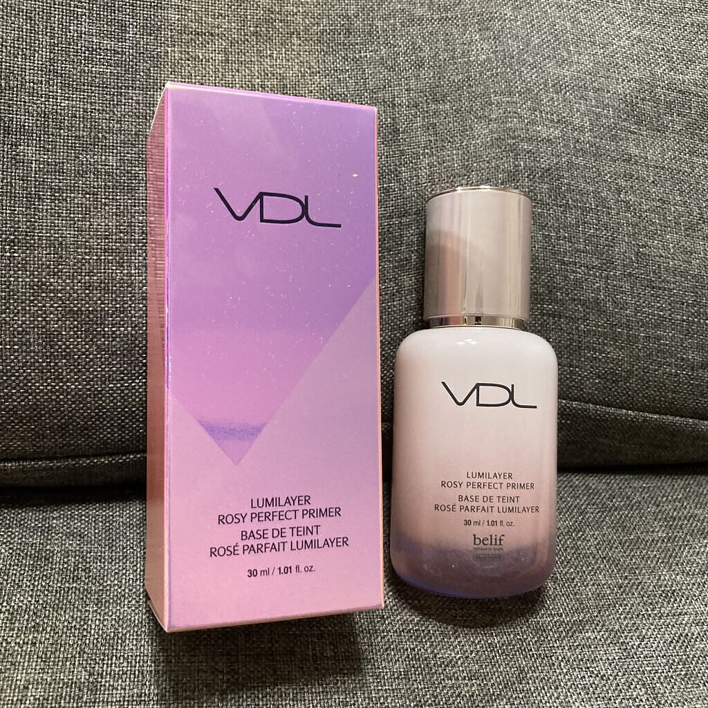 LUMILAYER ROSY PERFECT PRIMER (ルミレイヤーロージーパーフェクトプライマー）/VDL/化粧下地を使ったクチコミ（2枚目）