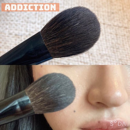 ブラッシュブラシ/ADDICTION/メイクブラシを使ったクチコミ(3枚目)