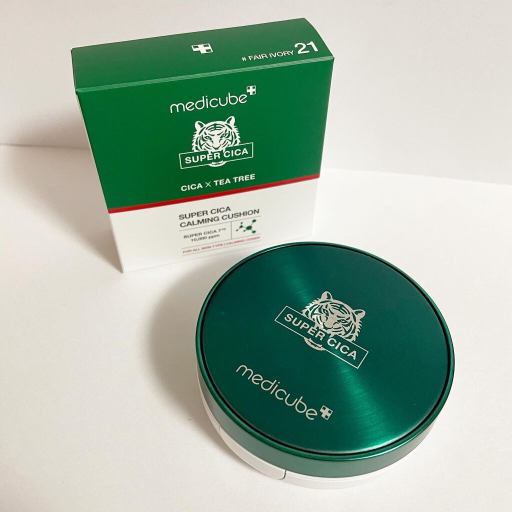 スーパーシカクッション/MEDICUBE/クッションファンデーションを使ったクチコミ(2枚目)