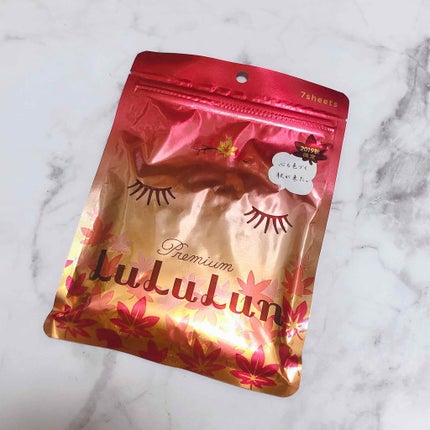 フェイスマスク 紅葉 プレミアムルルルン 2018/ルルルン/シートマスク・パックを使ったクチコミ(1枚目)