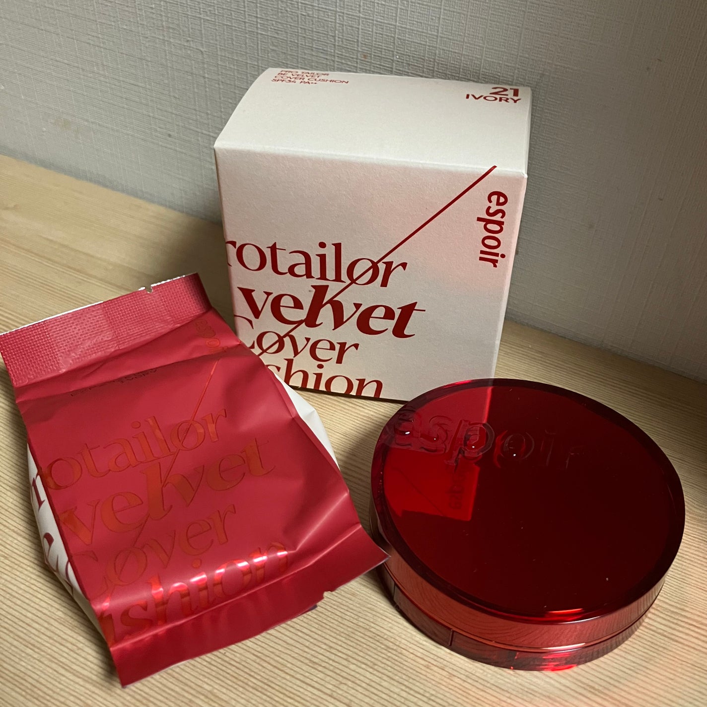 プロテーラービーベルベットカバークッション/espoir/クッションファンデーションを使ったクチコミ(3枚目)