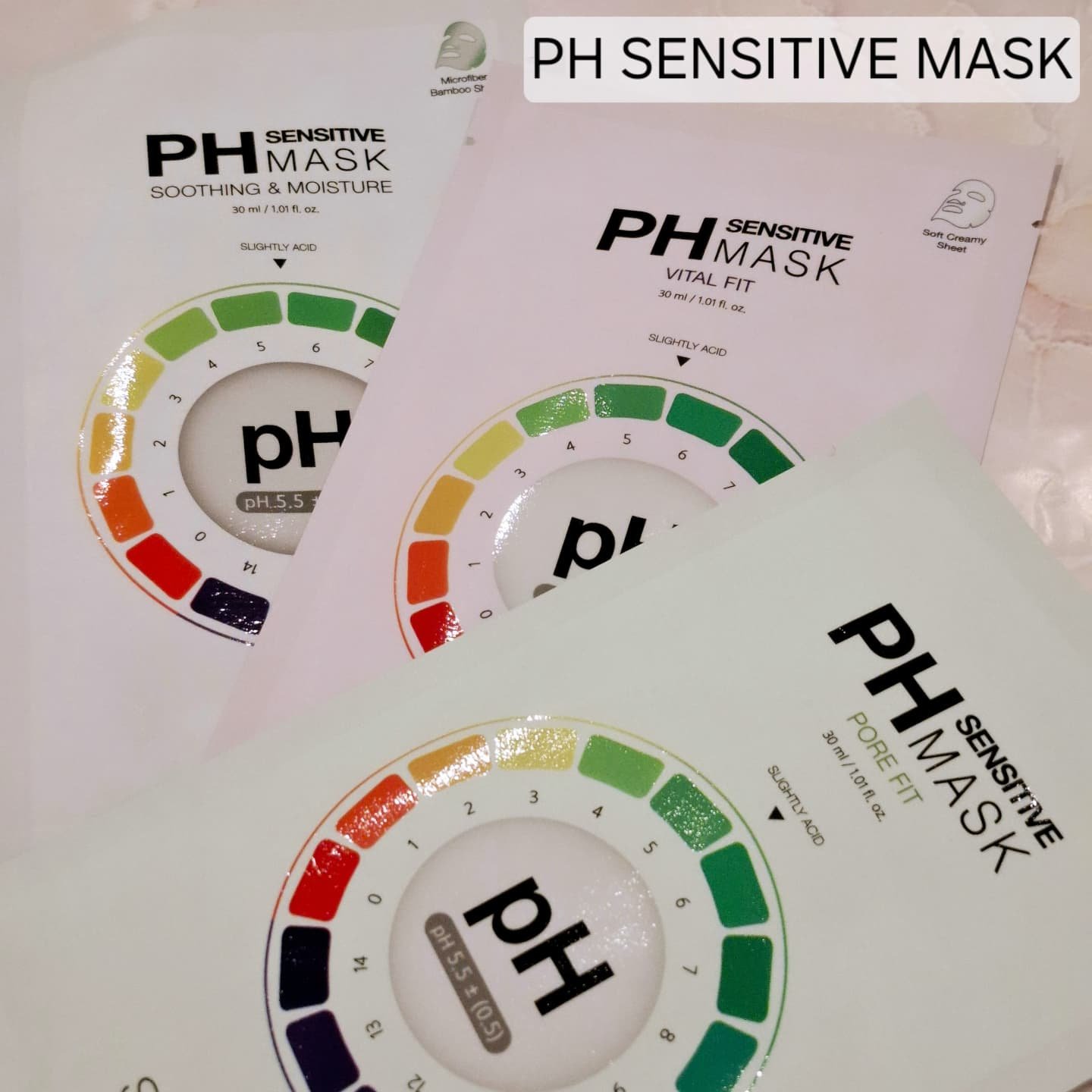 PHセンシティブマスクスージング＆モイスト/SAM'U/シートマスク・パックを使ったクチコミ（1枚目）