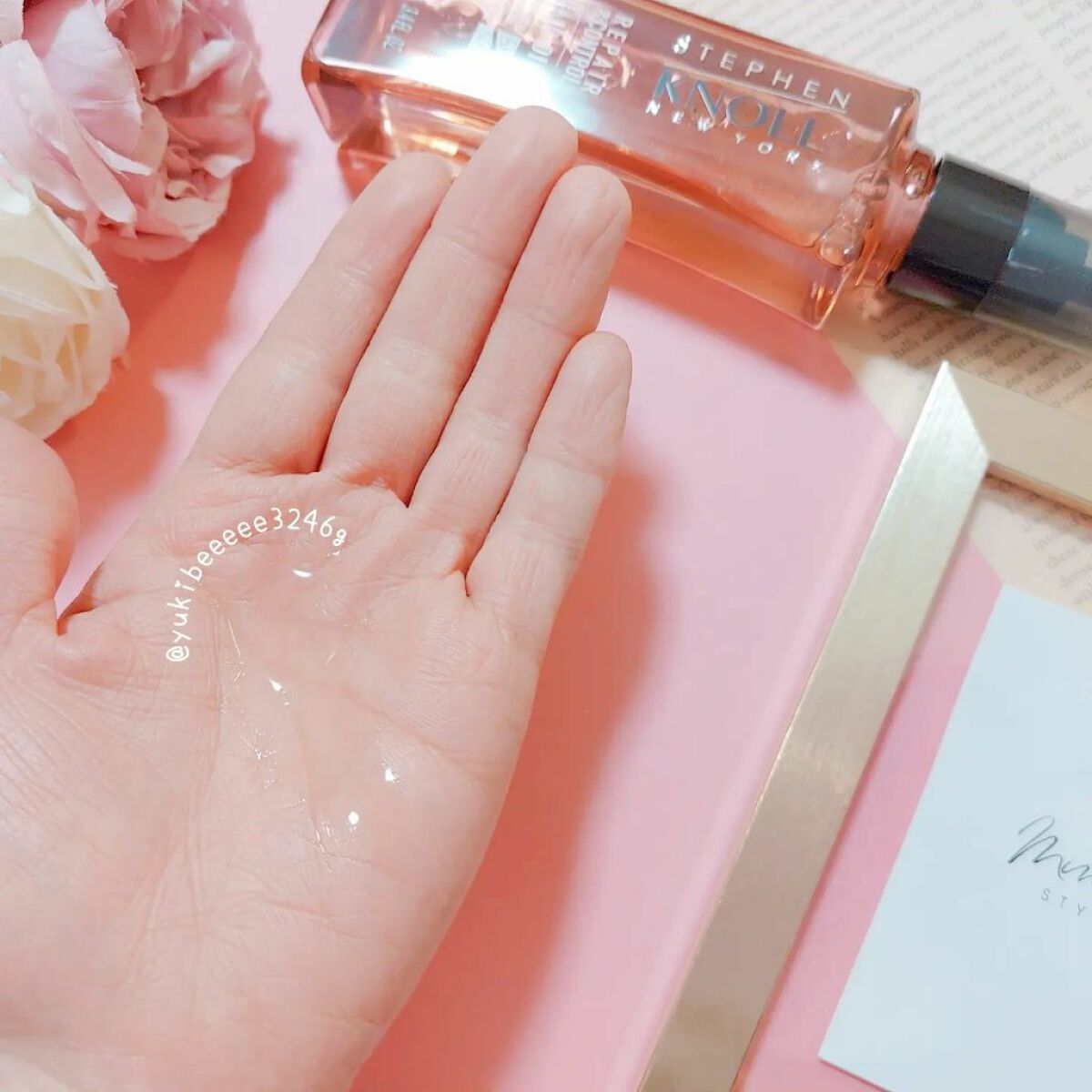 リペアコントロール ヘアオイル W/スティーブンノル ニューヨーク/ヘアオイルを使ったクチコミ(3枚目)