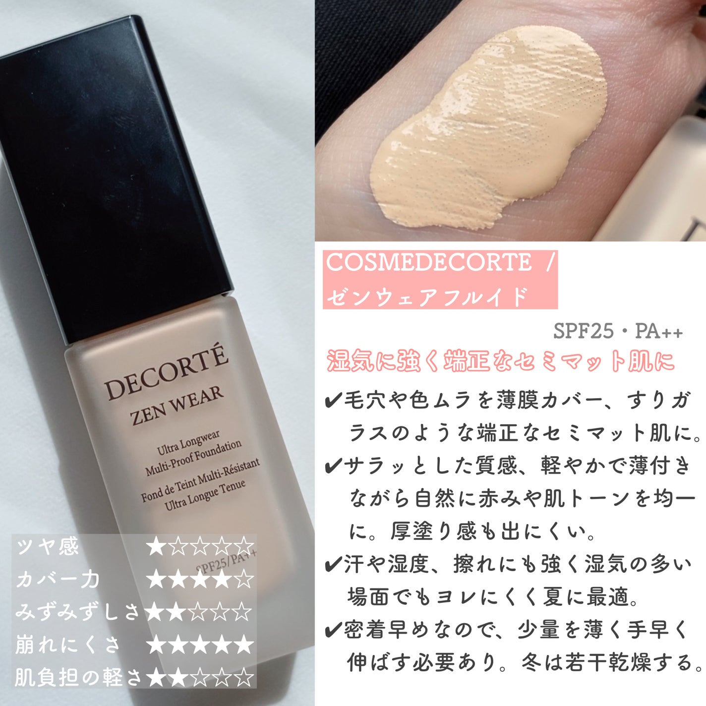 ディオールスキン フォーエヴァー フルイド グロウ/Dior/リキッドファンデーションを使ったクチコミ(7枚目)