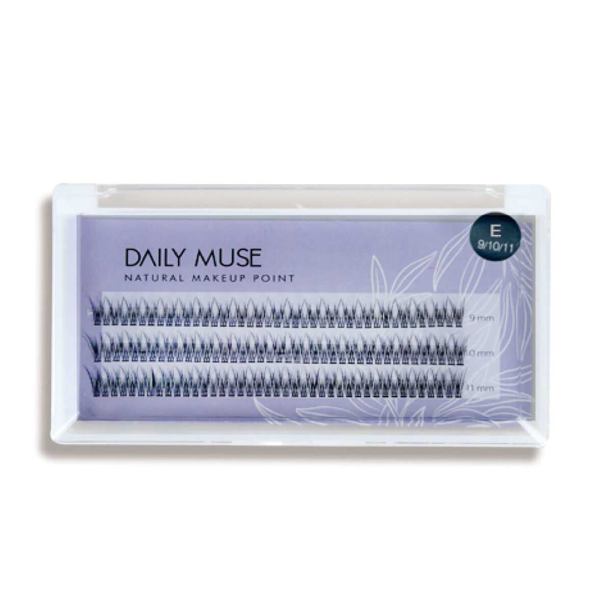 部分用つけまつげ Eタイプ 9-10-11mm