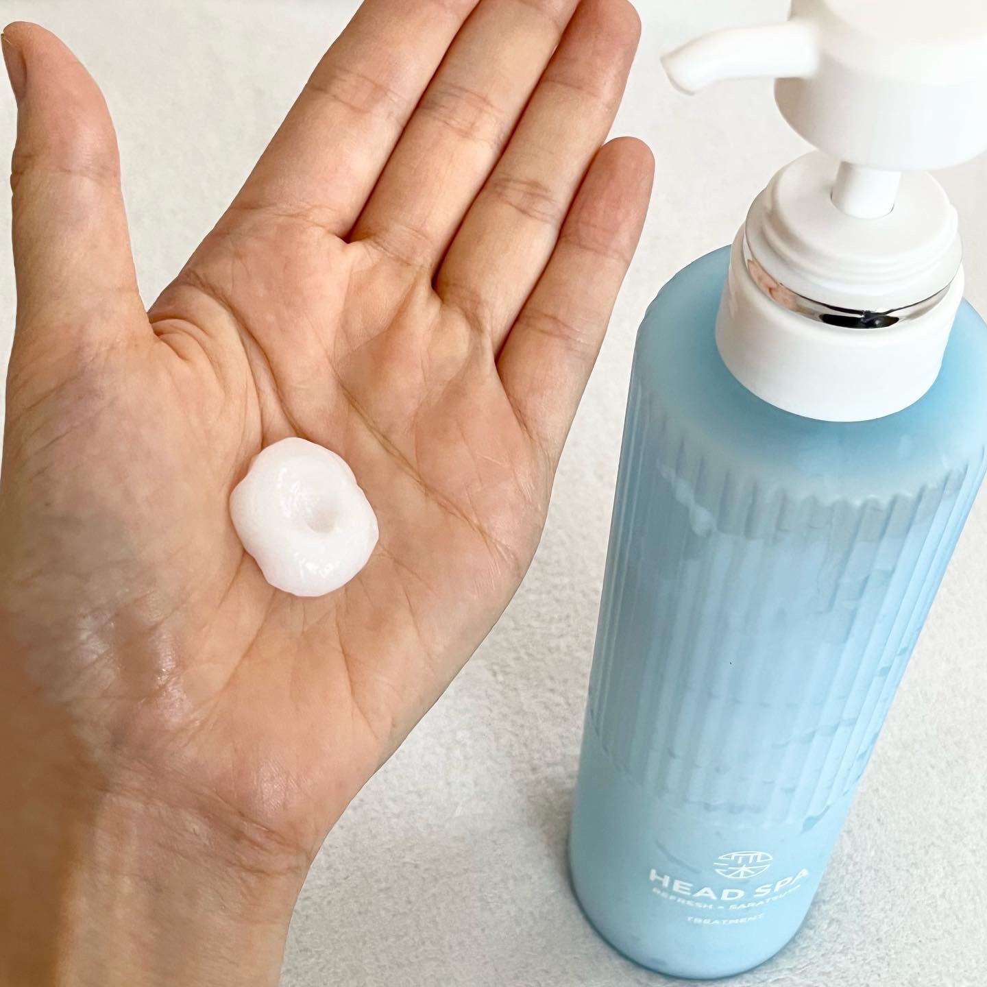 リフレッシュ × さらつや シャンプー/トリートメント/h&s/市販シャンプーを使ったクチコミ（3枚目）