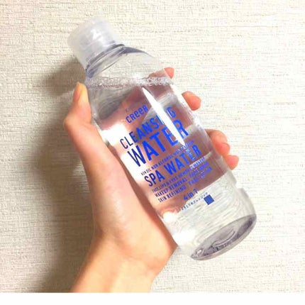 水クレンジング(旧)/CReeR/化粧水を使ったクチコミ(1枚目)