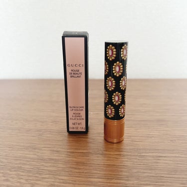 Rouge de beaute brilliant/GUCCI/口紅を使ったクチコミ（2枚目）