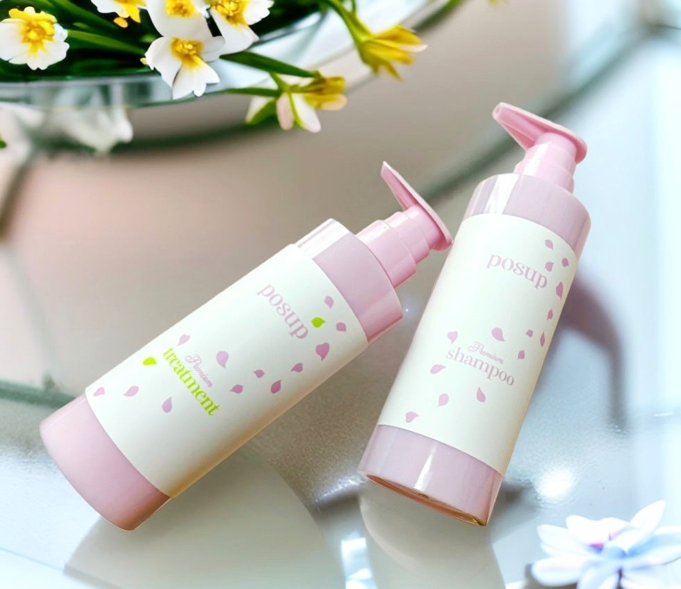 ポスプ プレミアムシャンプー/プレミアムトリートメント/posup/市販シャンプーを使ったクチコミ(1枚目)