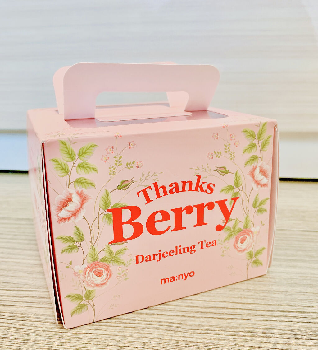 Thanks Berry ダージリンティー マスク/manyo/シートマスク・パックを使ったクチコミ（3枚目）
