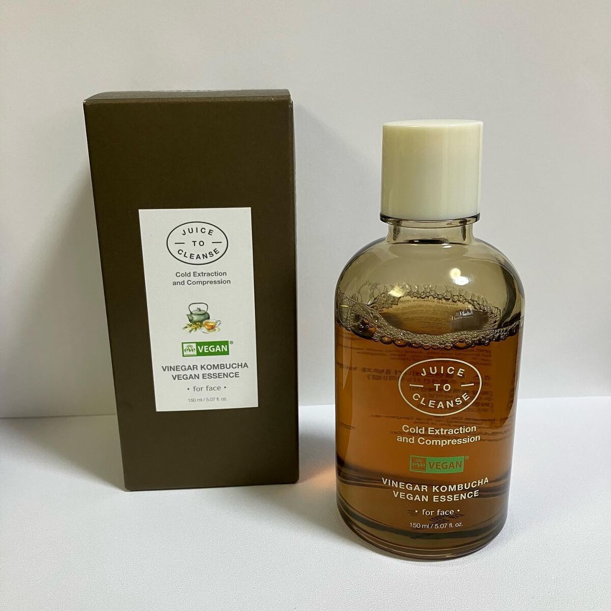 ビネガー コンブチャヴィーガン エッセンス/JUICE TO CLEANSE/美容液を使ったクチコミ（1枚目）