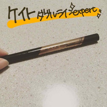 お久しぶりです、ちーたろです
少しだけ間が空いてしまいました😭⚡️
すみません...！🙇‍♀️


今回は
ケイト ダブルライン エキスパート
850円+税
の紹介をさせていただきます！
友達からめっち