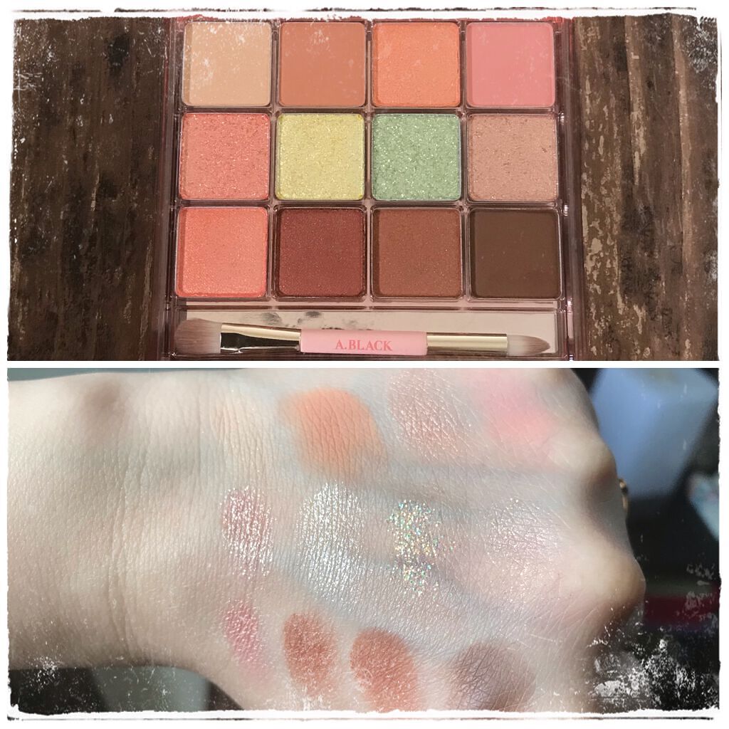 グラムチェンジマルチパレット/A.BLACK/マルチパレットを使ったクチコミ（2枚目）