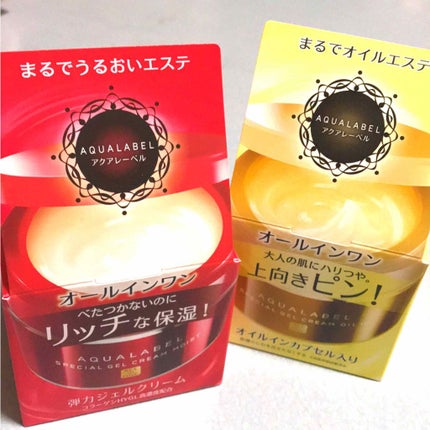 スペシャルジェルクリーム(モイスト)/アクアレーベル/オールインワン化粧品を使ったクチコミ(1枚目)