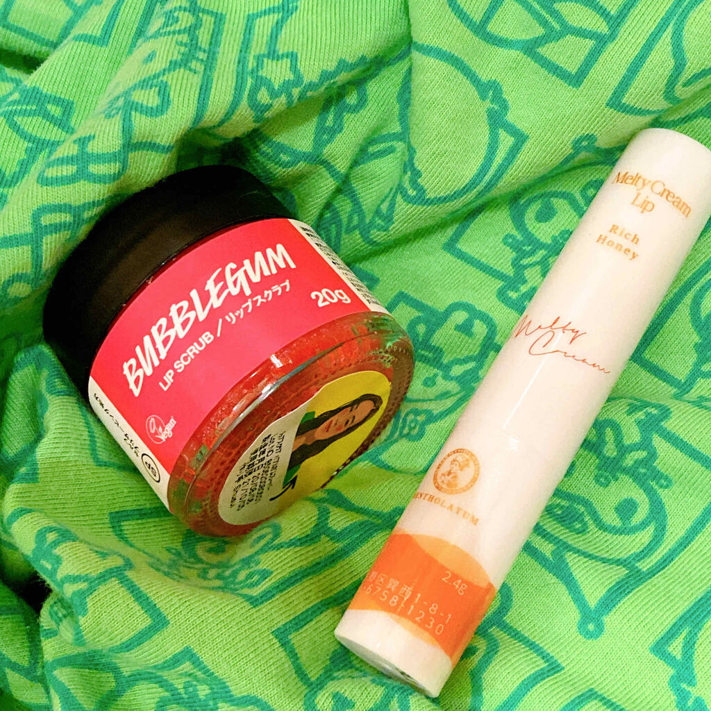 バブルガムフレーバー リップスクラブ/ラッシュ/リップスクラブを使ったクチコミ（2枚目）