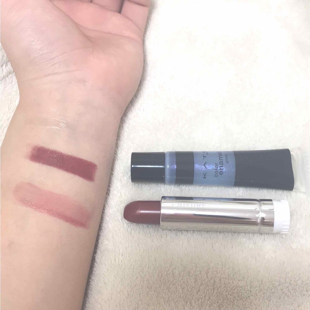 カラーエナメルグロス/KATE/リップグロスを使ったクチコミ（1枚目）