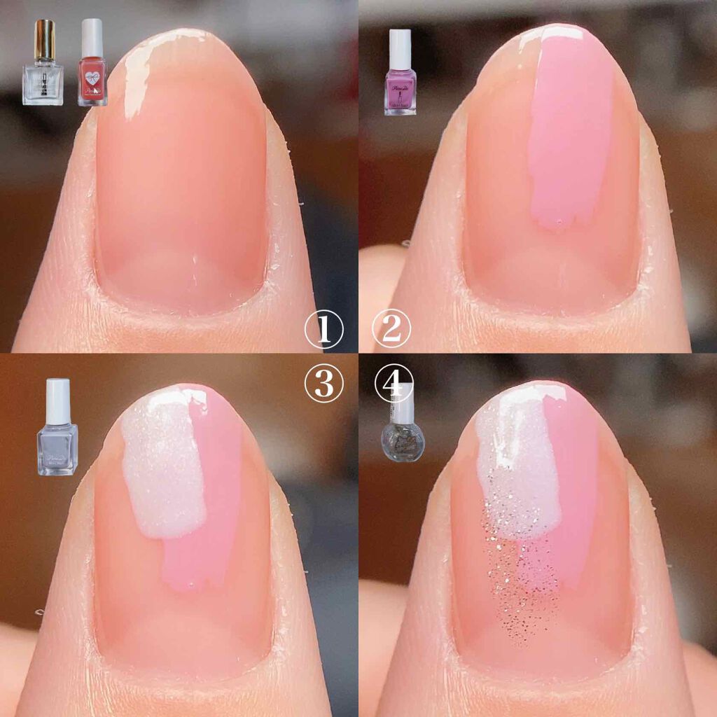 クイッククリスタルコート/ネイリスト/ネイルトップコートを使ったクチコミ(3枚目)