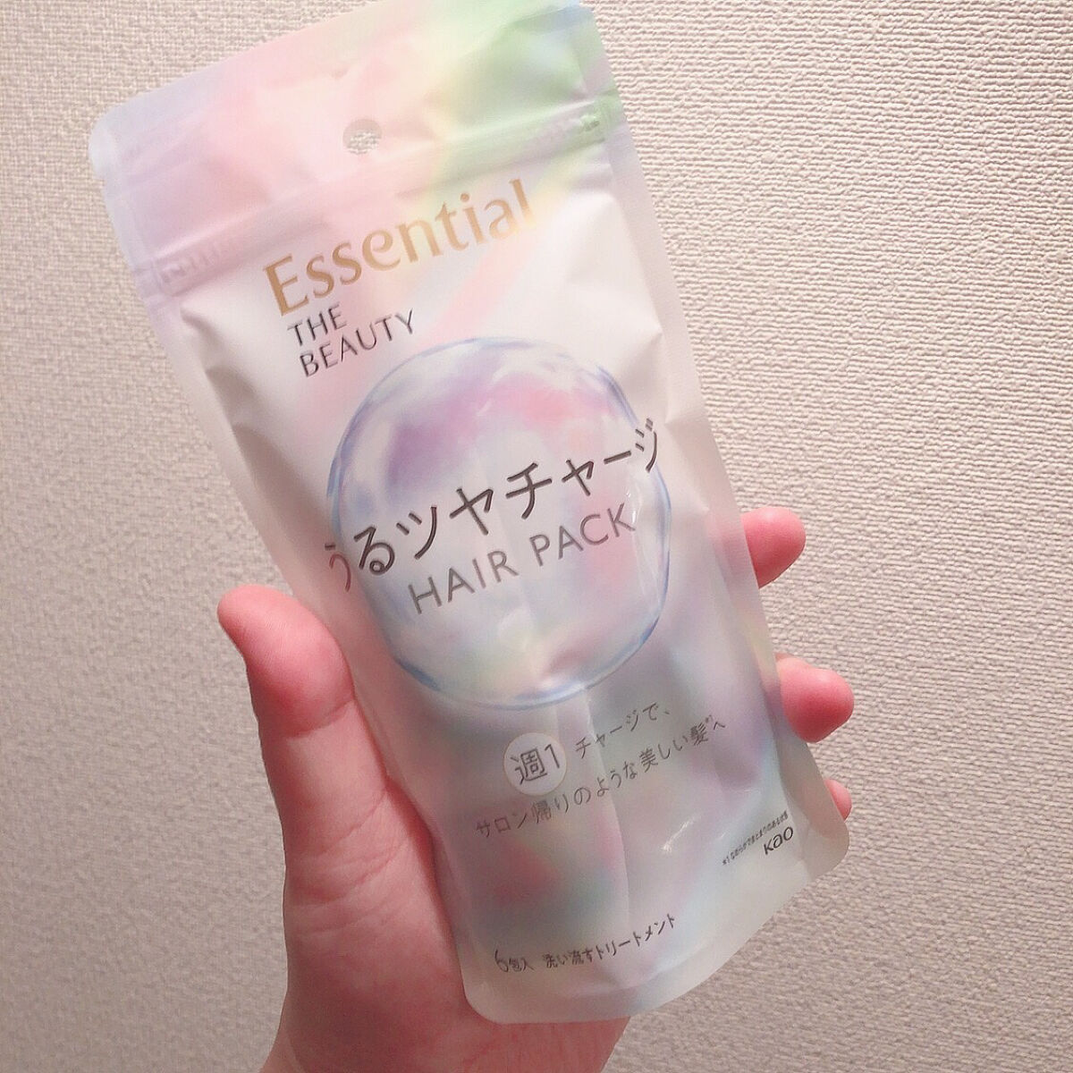 ザビューティ うるツヤチャージヘアパック/エッセンシャル/ヘアマスク・ヘアパックを使ったクチコミ（1枚目）