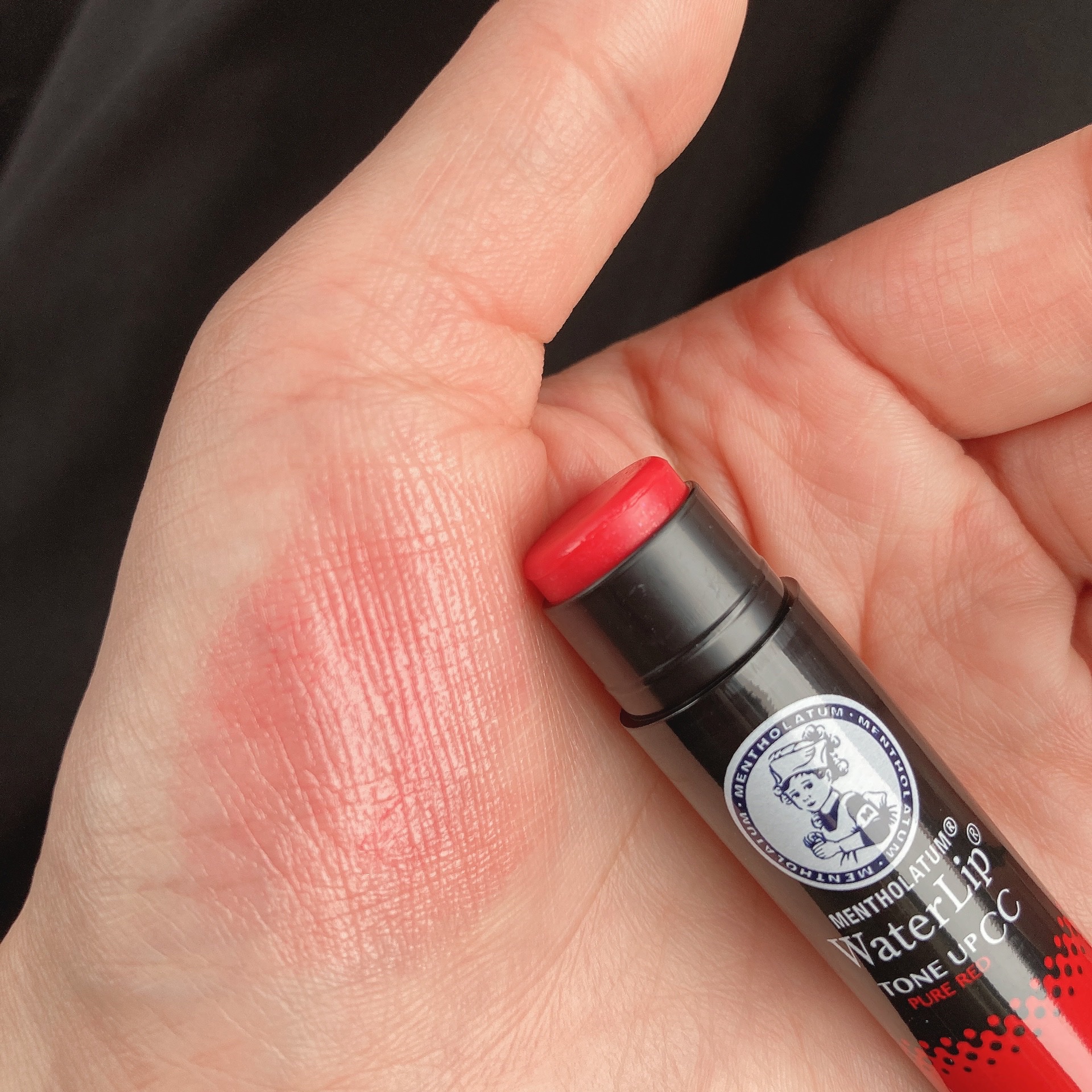 ウォーターリップ トーンアップCC/メンソレータム/リップクリームを使ったクチコミ（1枚目）