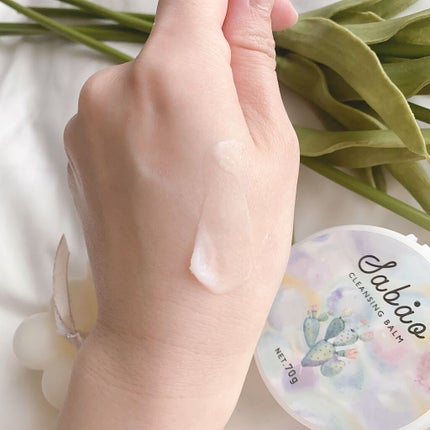 バランシングクレンジングバーム/SABAO/クレンジングバームを使ったクチコミ(4枚目)