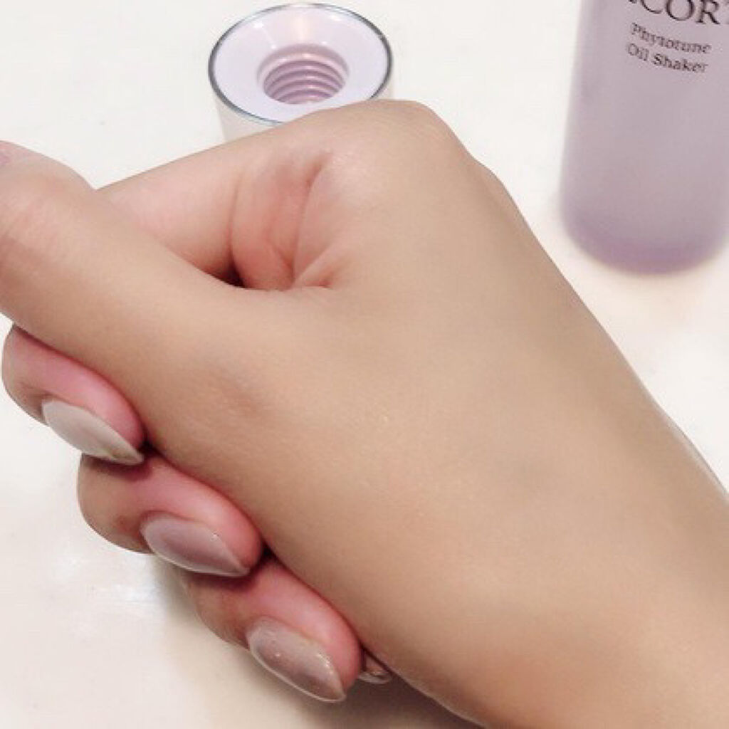 DECORTÉ フィトチューン  オイルシェイカーのクチコミ「肌が柔らかく手触りがふっくら滑らかになるのが1番のお気に入りポイント❤️

2層タイプなので、.....」（3枚目）