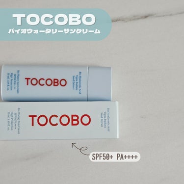 Bio watery sun cream/TOCOBO/日焼け止め・UVケアを使ったクチコミ（2枚目）