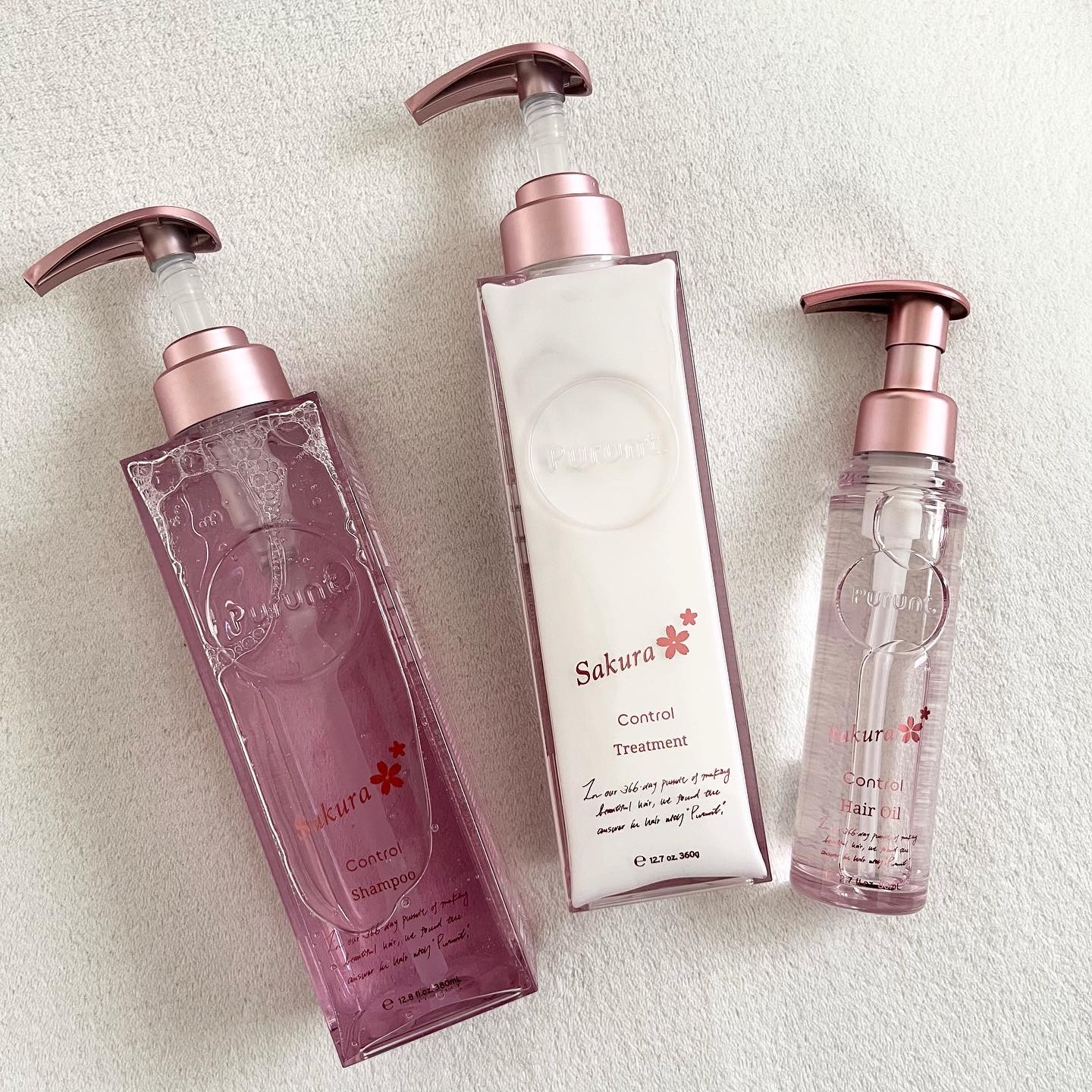 プルント　コントロールペアセット　サクラ/Purunt./ヘアケア・スタイリングを使ったクチコミ（1枚目）