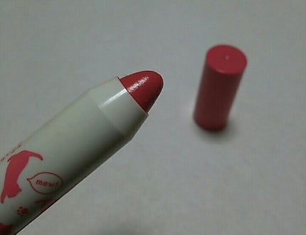 クリーミークレヨンリップ/ettusais/口紅を使ったクチコミ(3枚目)