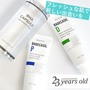 23years old BHA CAPSULE NON COMEDO TONERのクチコミ「元美容部員が丁寧なレビューをお届け🩵@cosmenprotein 
⁡
#PR
@23year.....」（1枚目）