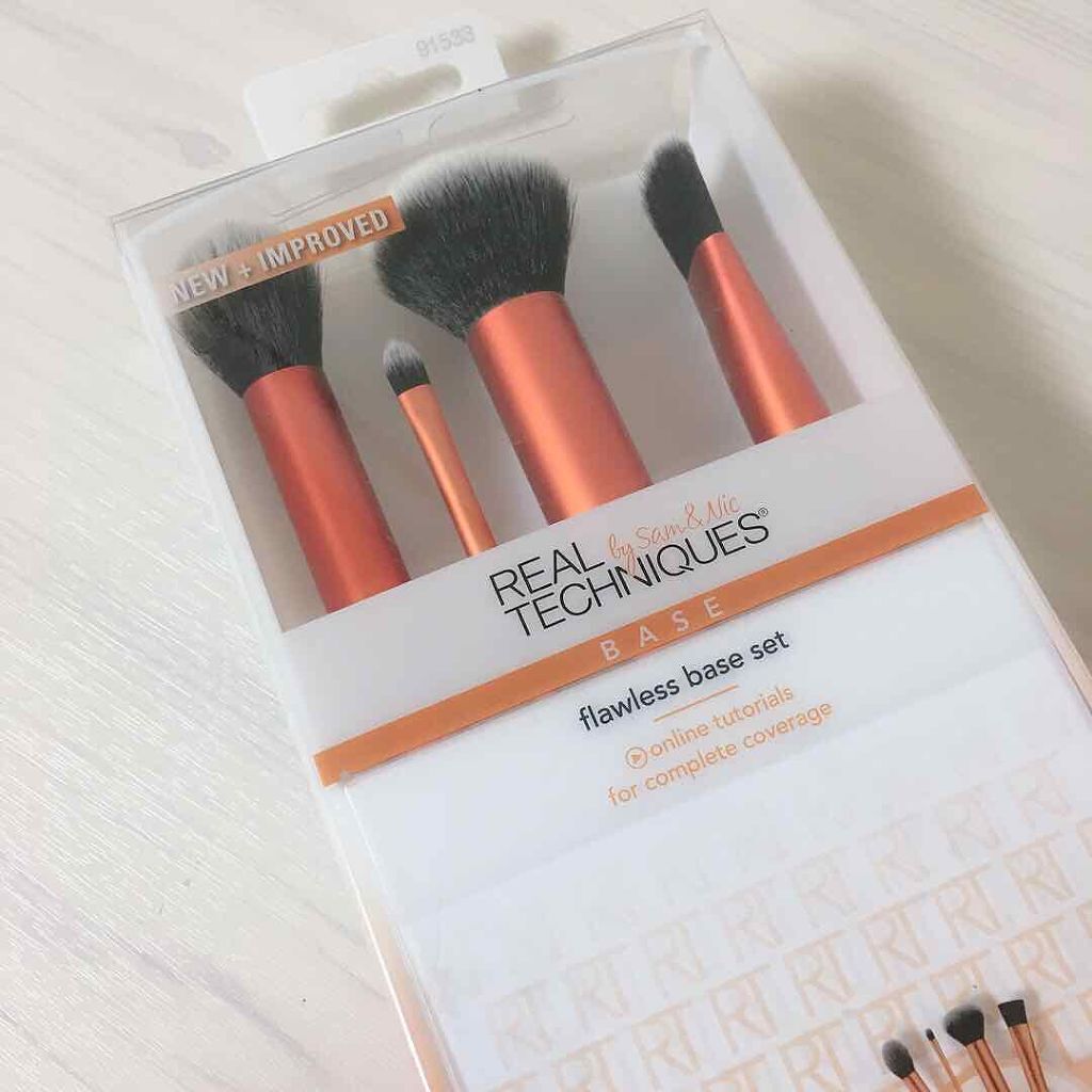 Flawless Base Set/Real Techniques/メイクブラシを使ったクチコミ(3枚目)