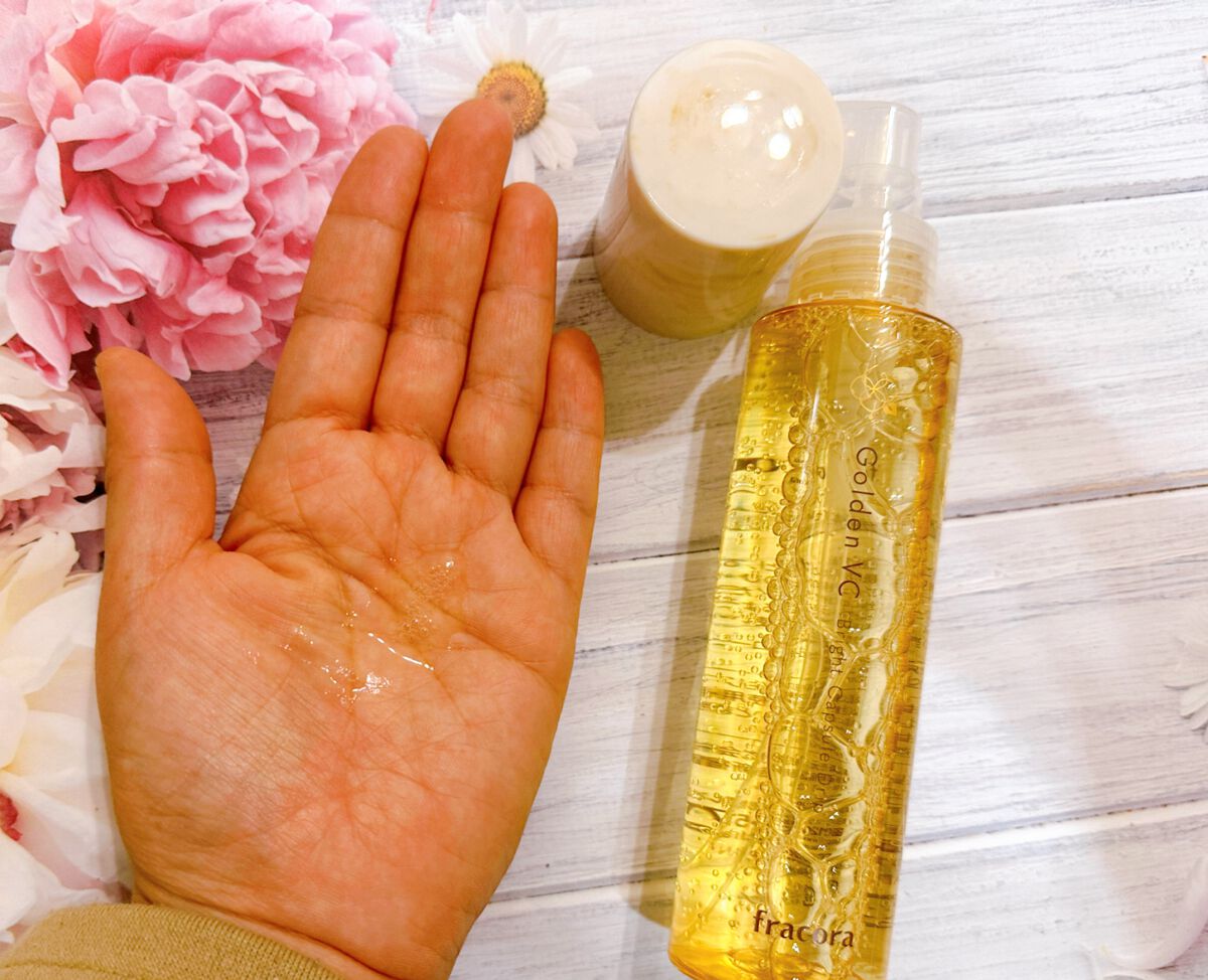 memeフォロバ100 on LIPS 「fracoraゴールデンVCブライトスキンケアライン𖣔カプセル..」(2枚目)