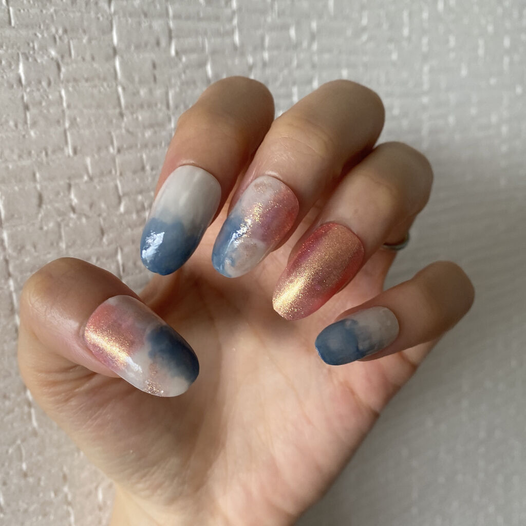 ネイル エナメル 細筆タイプ/ちふれ/マニキュアを使ったクチコミ（2枚目）