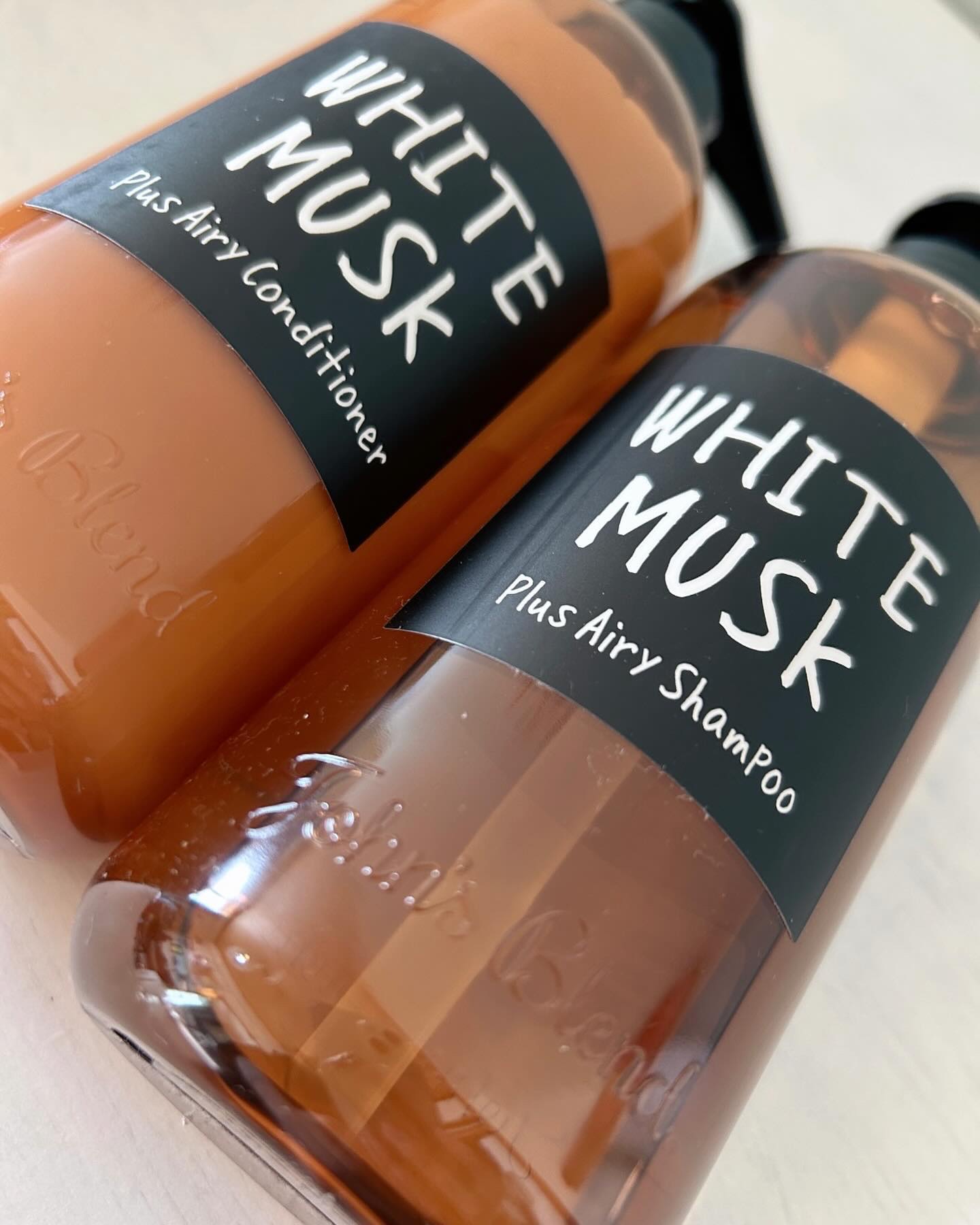 ホワイトムスク シャンプー／コンディショナー シャンプーボトル（480ml）/John's Blend/市販シャンプーを使ったクチコミ（2枚目）