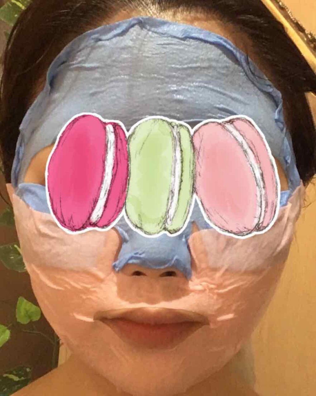 Pure Smile Pure Smile+ ハーフ＆ハーフマスクのクチコミ「サンスマイル 様の
#ピュアスマイル
#ハーフアンドハーフマスク .
.
<データ>
2.....」（3枚目）