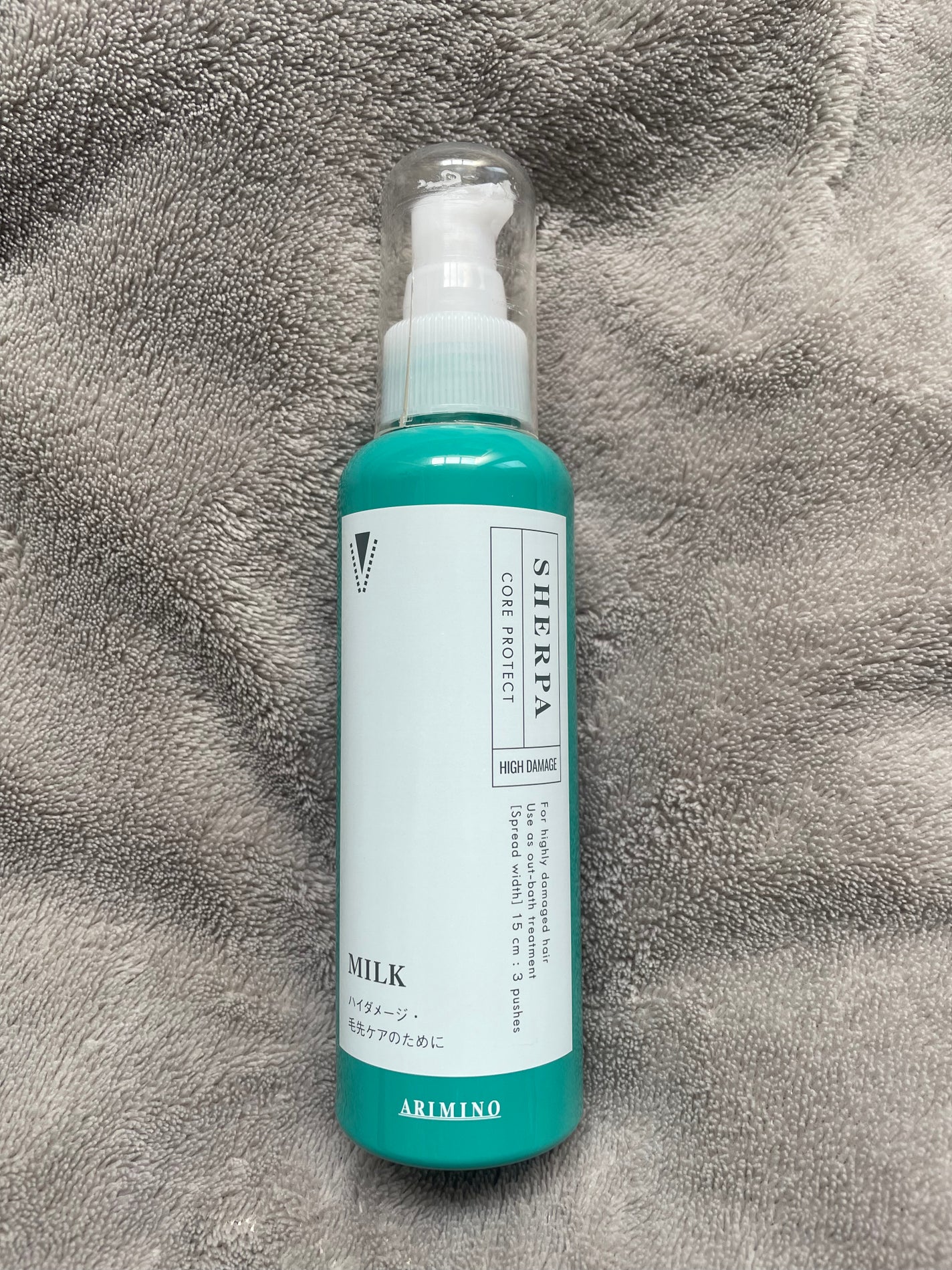 シェルパ コアプロテクトミルク/アリミノ/ヘアミルクを使ったクチコミ(1枚目)