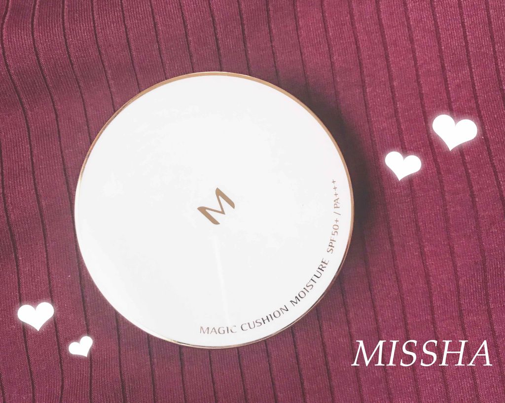 M クッション ファンデーション(モイスチャー)/MISSHA/クッションファンデーションを使ったクチコミ（1枚目）
