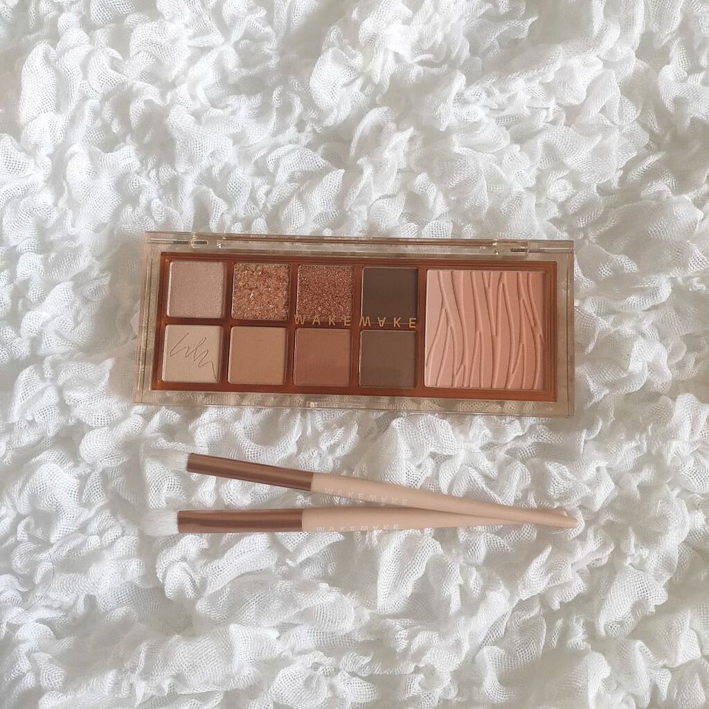 ミックスブラーリングアイパレット/wakemake/マルチパレットを使ったクチコミ（3枚目）