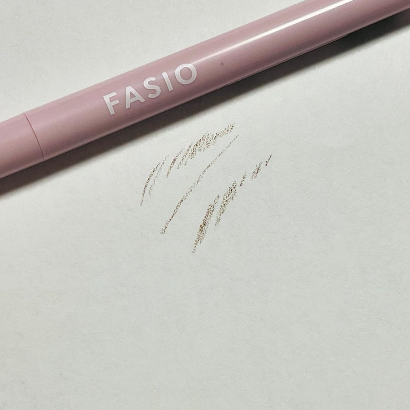 ウォータープルーフ アイブロウ(超極細芯)/FASIO/アイブロウペンシルを使ったクチコミ(5枚目)